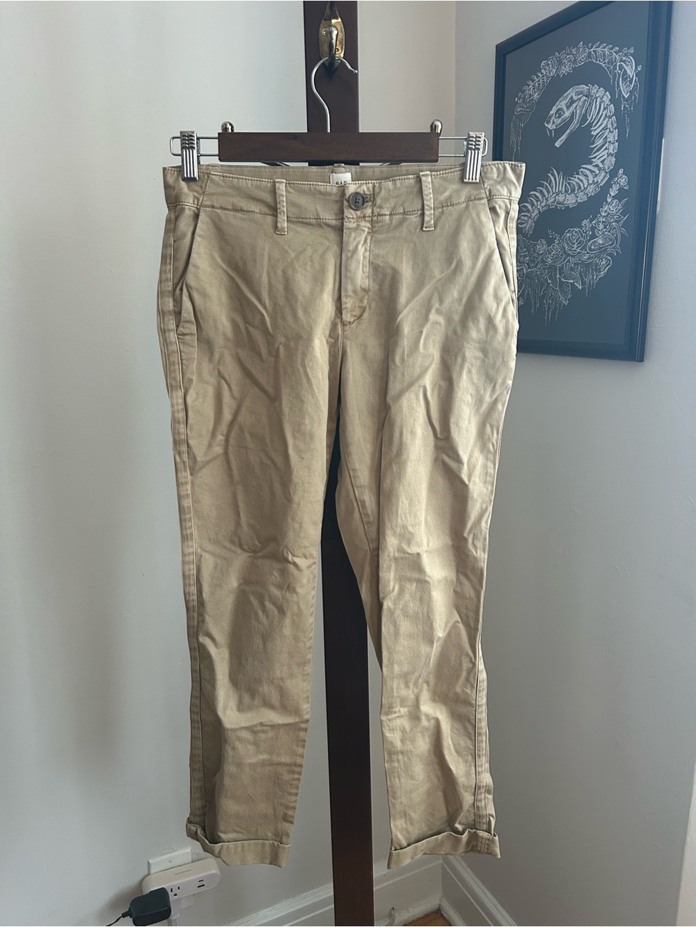 Gap girlfriend chino